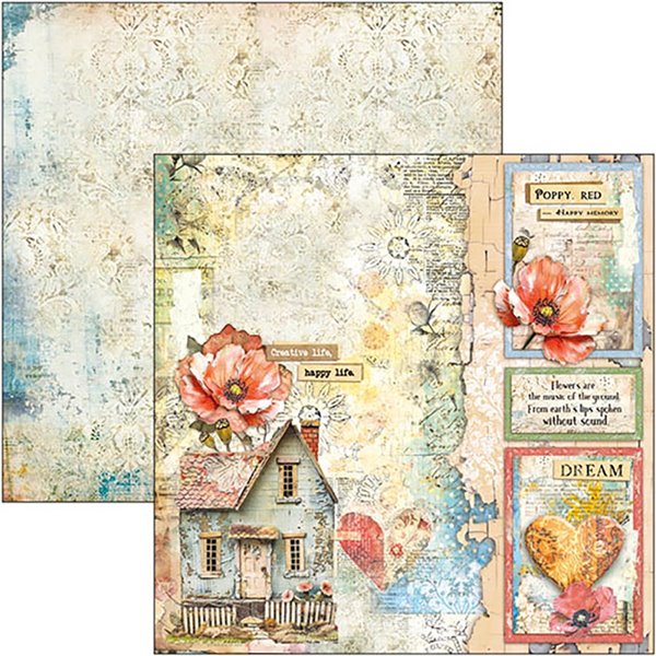 Papier scrapbooking assortiment Ciao Bella Majestic Dream 12fe 30x30