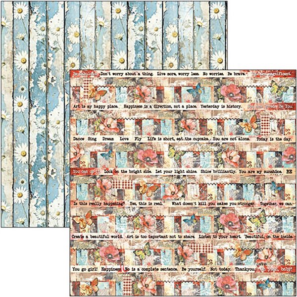 Papier scrapbooking assortiment Ciao Bella Majestic Dream 12fe 30x30