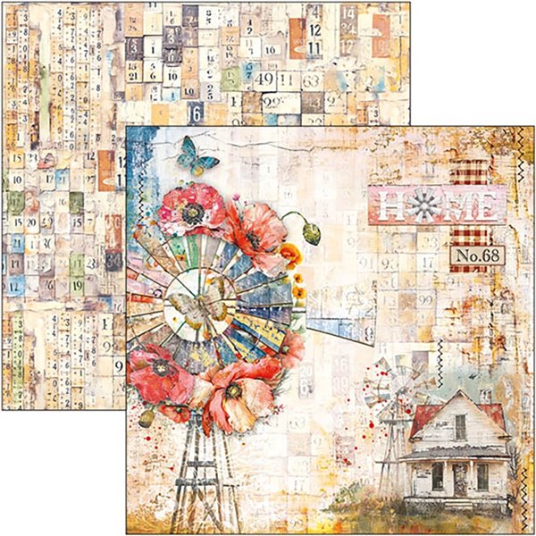 Papier scrapbooking assortiment Ciao Bella Majestic Dream 12fe 30x30