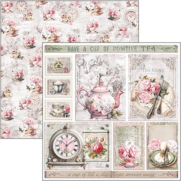 Papier scrapbooking assortiment Ciao Bella Timeless Moments 8fe 30x30