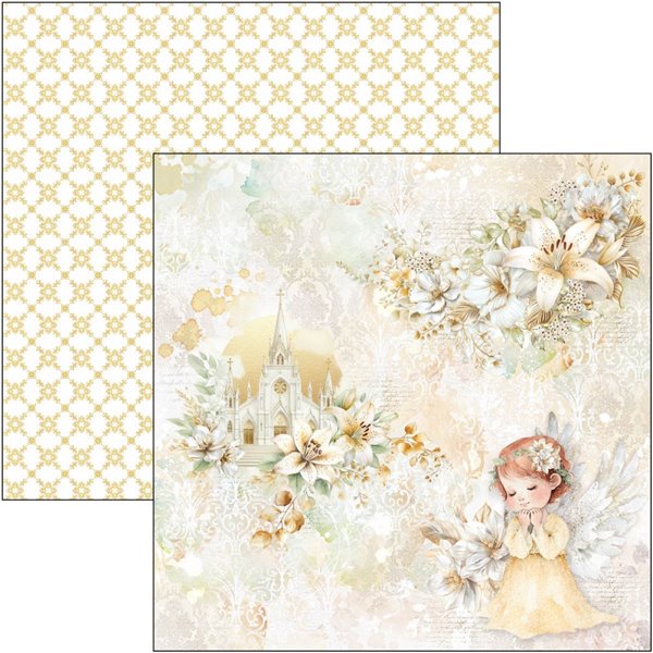 Papier scrapbooking assortiment Ciao Bella Blessing day 12fe 30x30