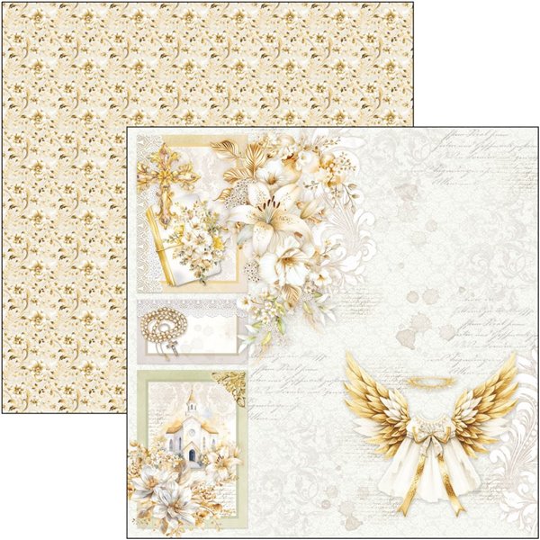 Papier scrapbooking assortiment Ciao Bella Blessing day 12fe 30x30