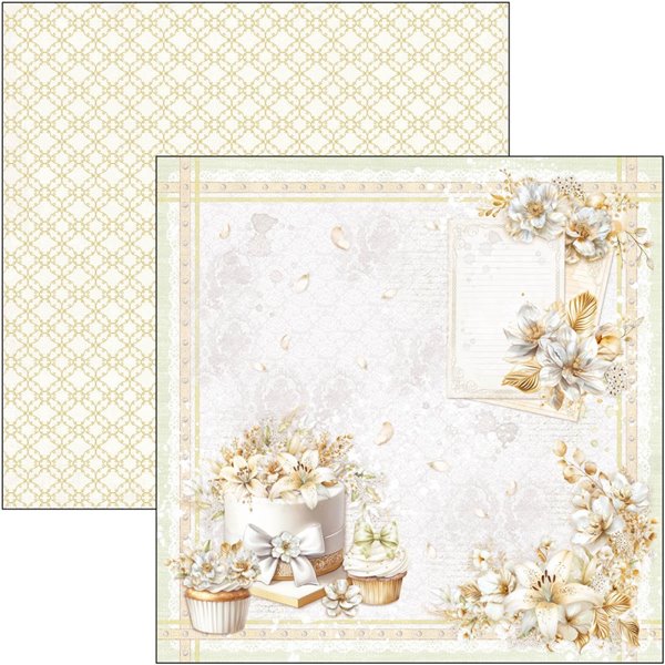 Papier scrapbooking assortiment Ciao Bella Blessing day 12fe 30x30