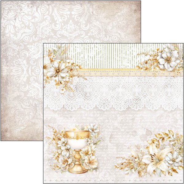 Papier scrapbooking assortiment Ciao Bella Blessing day 12fe 30x30