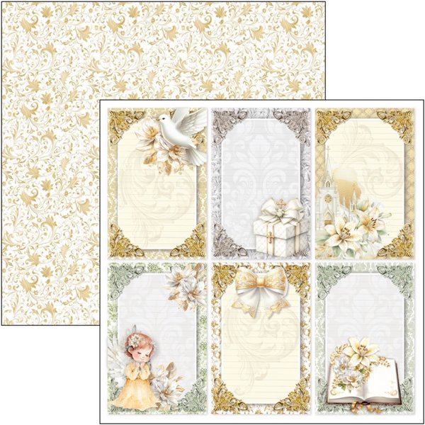 Papier scrapbooking assortiment Ciao Bella Blessing day 12fe 30x30