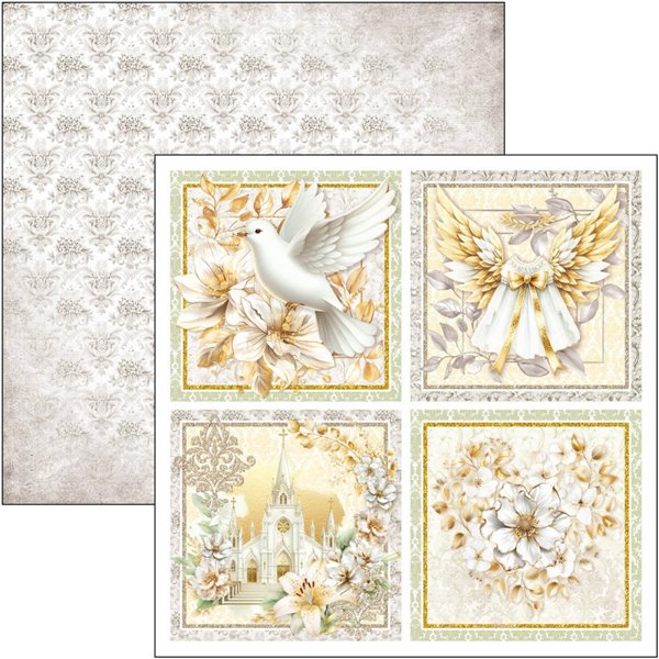 Papier scrapbooking assortiment Ciao Bella Blessing day 12fe 30x30