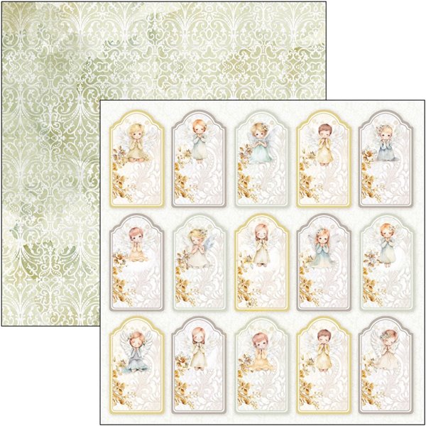 Papier scrapbooking assortiment Ciao Bella Blessing day 8fe 30x30