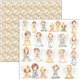 Papier scrapbooking assortiment Ciao Bella Blessing day 8fe 30x30