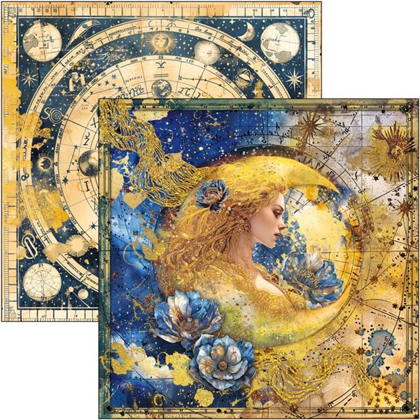 Papier scrapbooking assortiment Ciao Bella Celestial 12fe 30x30