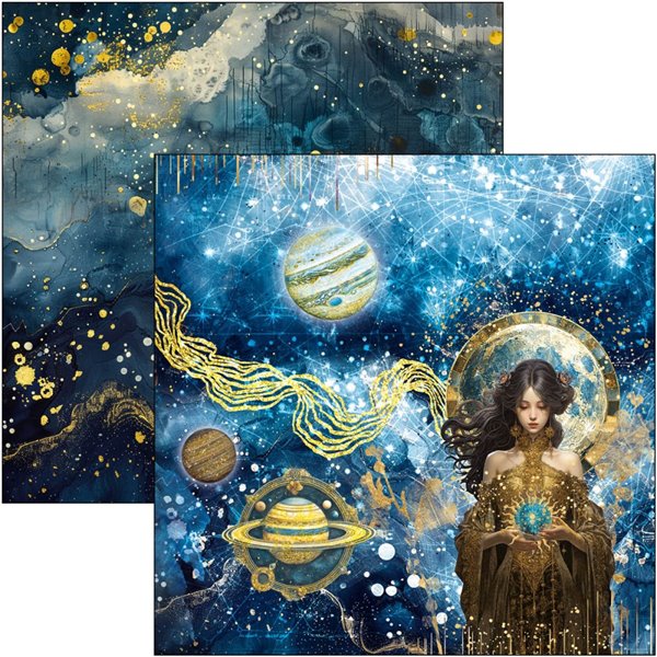 Papier scrapbooking assortiment Ciao Bella Celestial 12fe 30x30