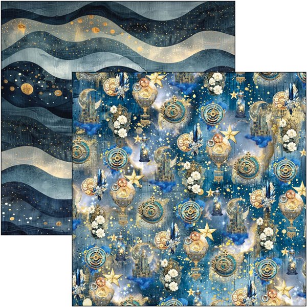 Papier scrapbooking assortiment Ciao Bella Celestial 12fe 30x30