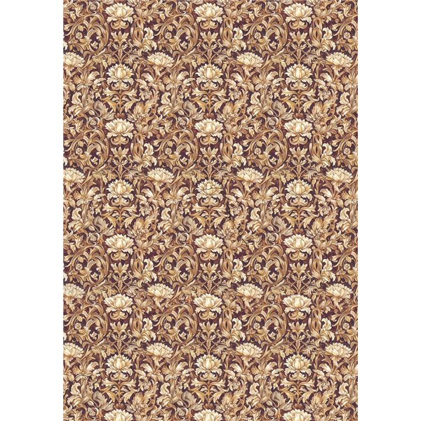 Papier de riz Ciao Bella A3 Arabesque of flowers