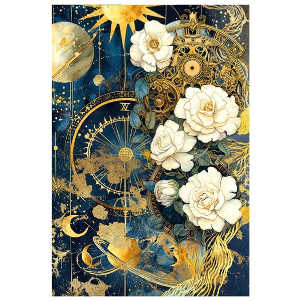 Papier de riz assortiment Ciao Bella A4 Celestial 4fe