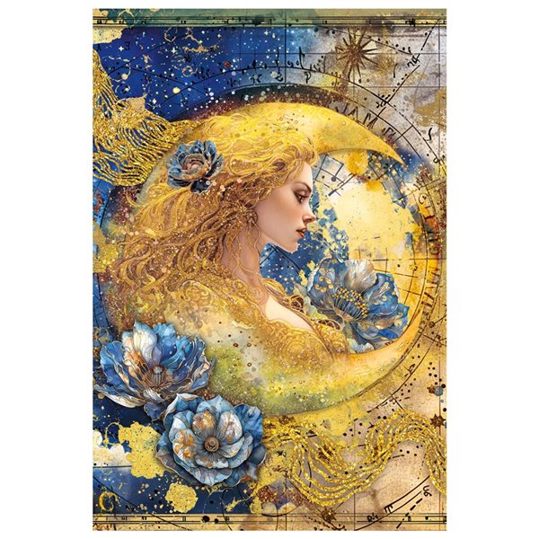 Papier de riz assortiment Ciao Bella A4 Celestial 4fe