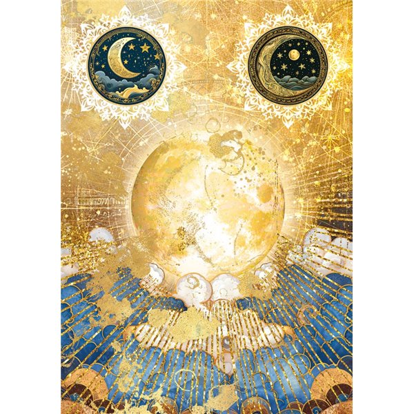 Papier de riz assortiment Ciao Bella A5 Celestial 8fe