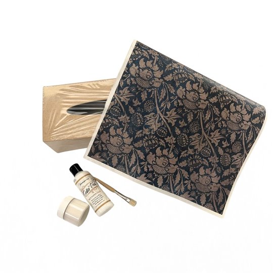 Pack Créatif Créez votre boite à mouchoirs avec du papier de riz