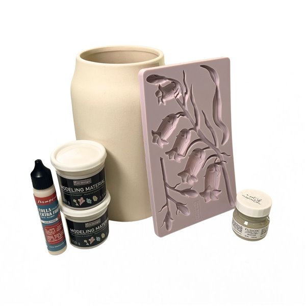 Pack Créatif Jouez avec des moulures sur un Vase