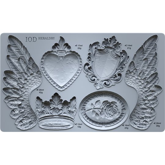 Moule silicone IOD Heraldry