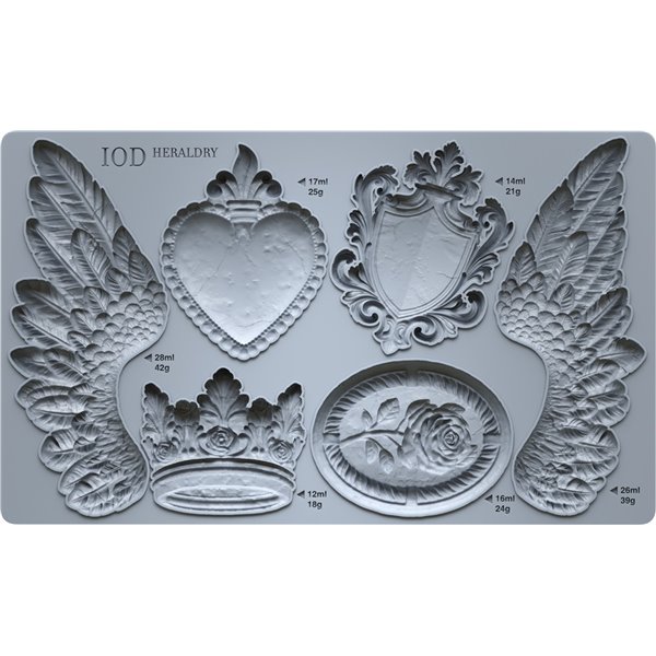 Moule silicone IOD Heraldry
