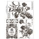 Paint Inlay Transfert IOD Floriography 8fe 40x30cm