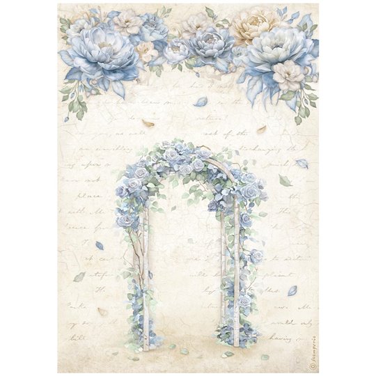 Papier de riz Stamperia Timeless arch A4
