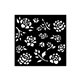 Pochoir scrapbooking Stamperia Timeless buds pattern 12x12cm