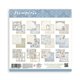 Papier scrapbooking assortiment Stamperia 10f 20x20 Timeless