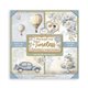 Papier scrapbooking assortiment Stamperia 22f 20x20 Face unique Timeless