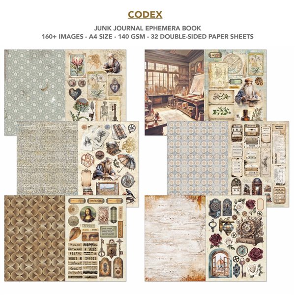 Ephemera Book Ciao Bella Codex A4