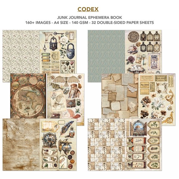 Ephemera Book Ciao Bella Codex A4