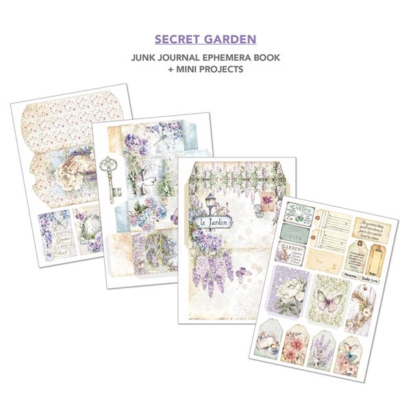 Ephemera Book Ciao Bella Secret Garden A4