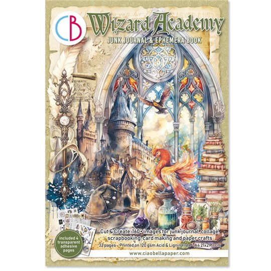 Ephemera Book Ciao Bella Wizard Academy A4