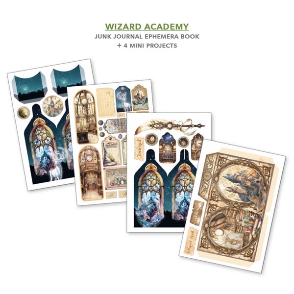 Ephemera Book Ciao Bella Wizard Academy A4