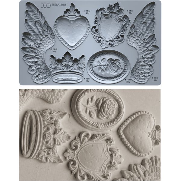 Moule silicone IOD Heraldry