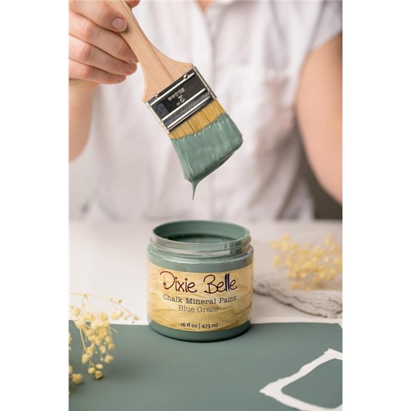 Peinture Dixie Belle vert Blue Grass 8oz 237ml
