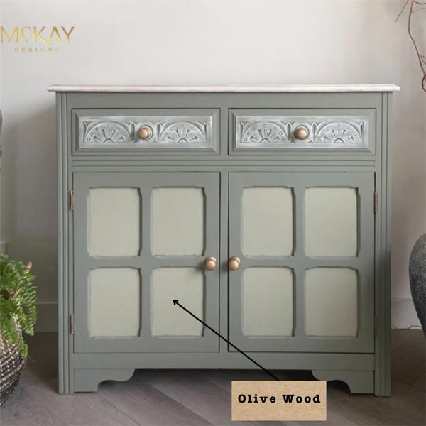 Peinture Dixie Belle vert Olive Wood 8oz 237ml