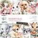 Papier scrapbooking assortiment Creative Craftlab Summer Breeze 36fe 20x20