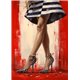 Papier de riz sans fibre Dragonfly A3 Click Your Heels 2