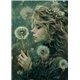 Papier de riz sans fibre Dragonfly A3 Dandelion Princess 1