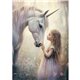 Papier de riz sans fibre Dragonfly A3 Meeting The Unicorn 2