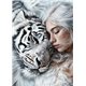 Papier de riz sans fibre Dragonfly A3 Snow Tiger 1