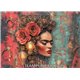 Papier de riz sans fibre Dragonfly A3 Steampunk Frida 2