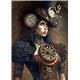 Papier de riz sans fibre Dragonfly A3 Steampunk Time Keepers 4