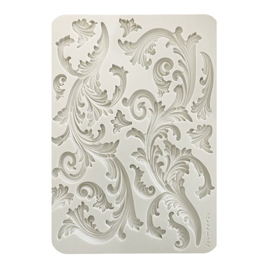 Moule silicone Stamperia Tourbillons A4