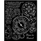 Pochoir scrapbooking Stamperia Venice City of Art Time to travel 20x25cm