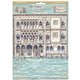 Kit 6 papiers de riz Stamperia Venice City of Art A4