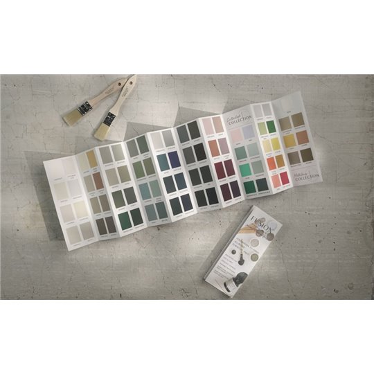 Nuancier Fusion complet avec nouvelles couleurs et collection Metallics