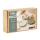 Kit débutant Jesmonite AC100 poudre et liquide avec 3 sous verre motif végétal
