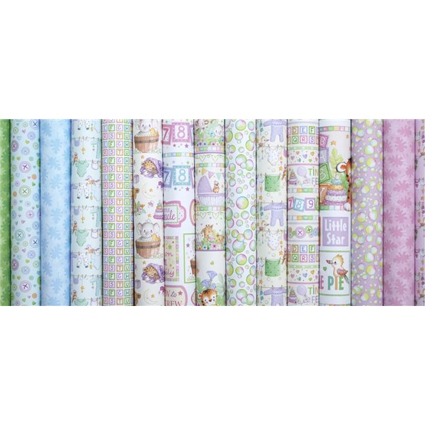 Papier scrapbooking assortiment Craft Consortium Little Ones 40f 15x15