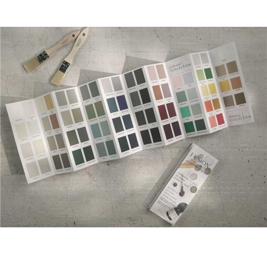 Nuancier Fusion complet avec nouvelles couleurs et collection Metallics